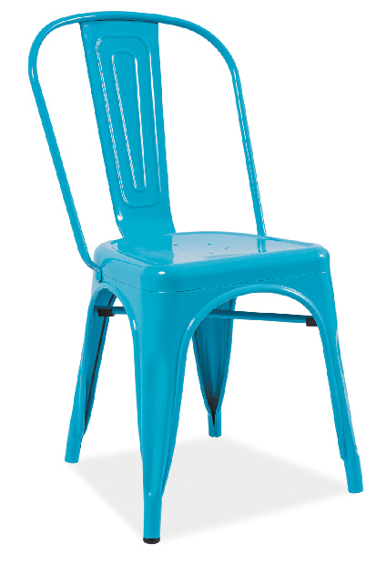 Jedálenská stolička Loft (modrá)