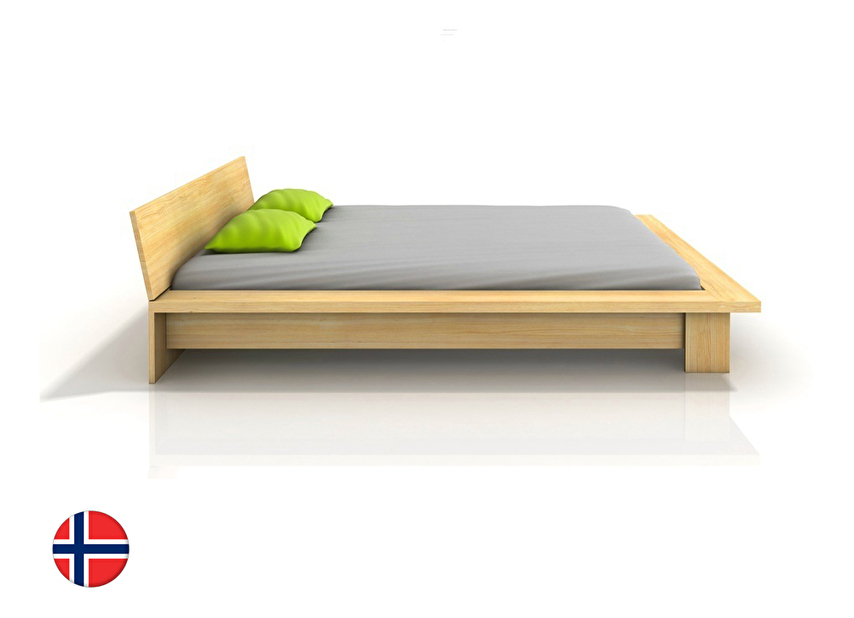 Manželská posteľ 160 cm Naturlig Boergund (borovica)