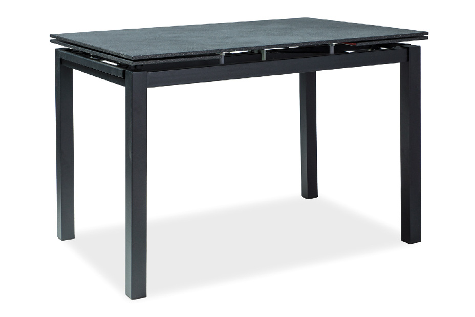 Jedálenský stôl Tawny (čierna) (pre 4 až 6 osôb)