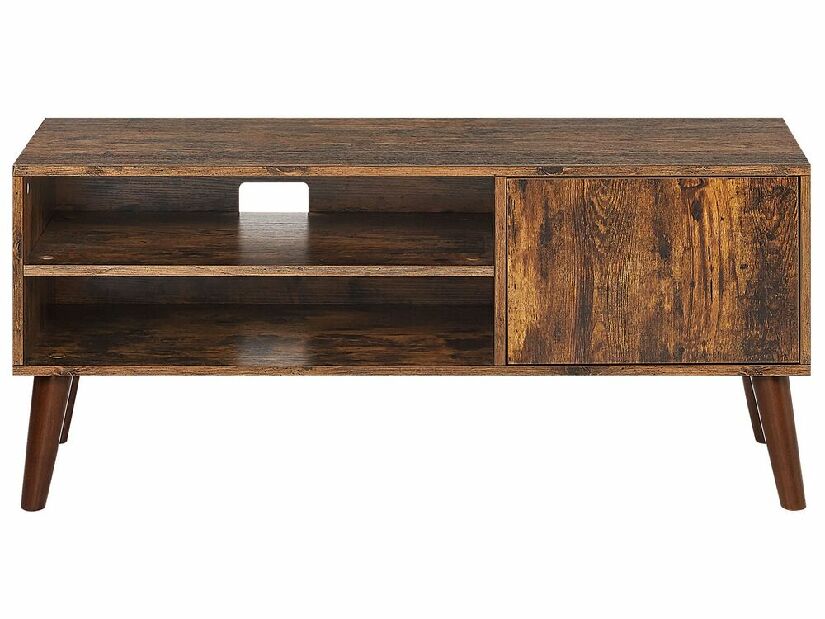TV stolík/skrinka VALON (tmavé drevo)