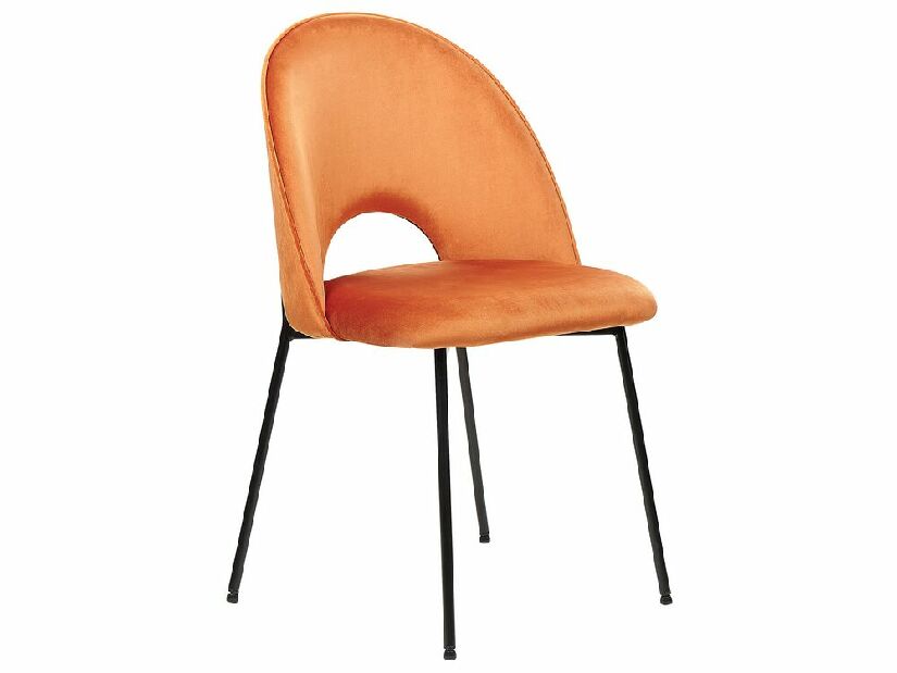 Set 2 ks jedálenských stoličiek Clarissa (oranžová)