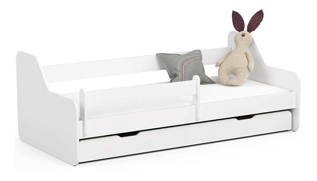 Detská posteľ Araceli II (biela) (s matracom)