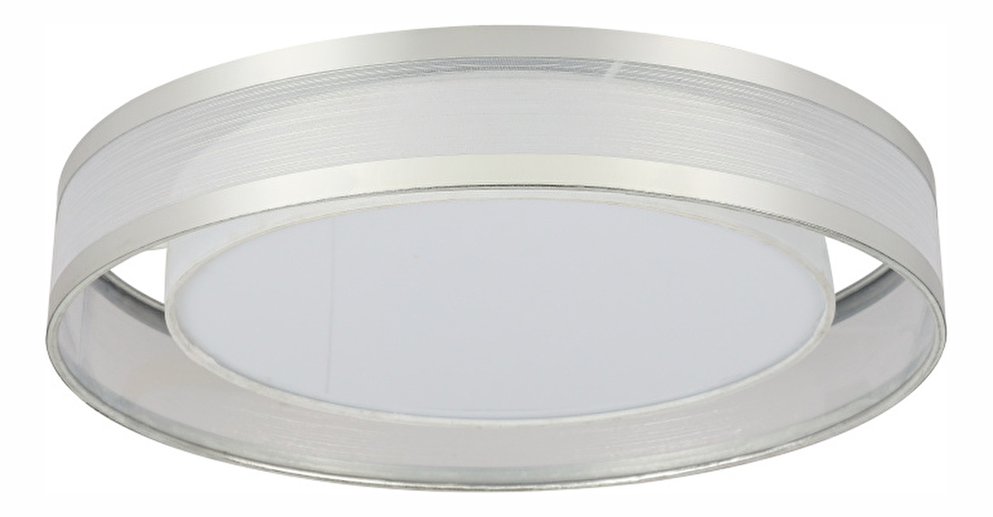 Stropné/nástenné svietidlo LED Naxos 15259D2 (chróm + biela)