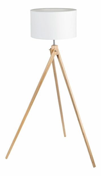 Stojanová lampa Soren 4189 (biela + buk)