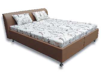 Manželská posteľ 160 cm Renata 2 (s penovými matracmi)