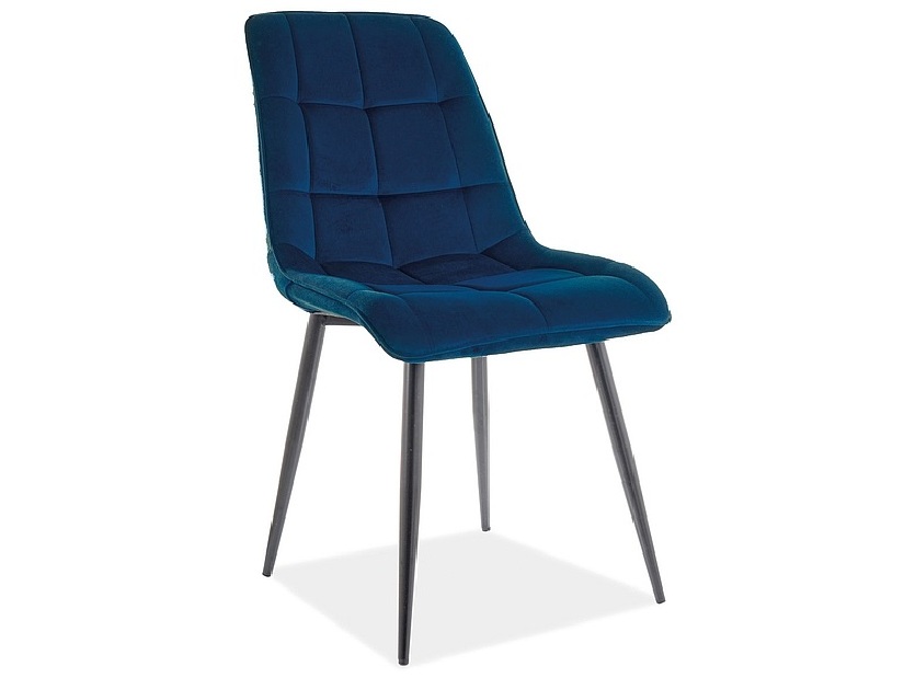 Jedálenská stolička Charlie (námornícka modrá + čierna)