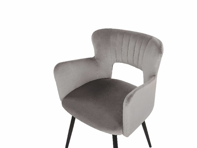 Jedálenská stolička SALEN (sivá)