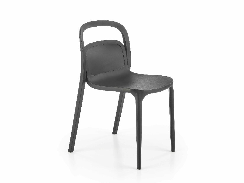 Jedálenská stolička Kloi (čierna)