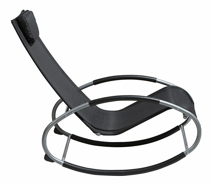 Záhradná stolička Capo (čierna)