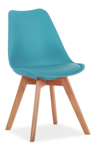 Jedálenská stolička Aste (modrá)