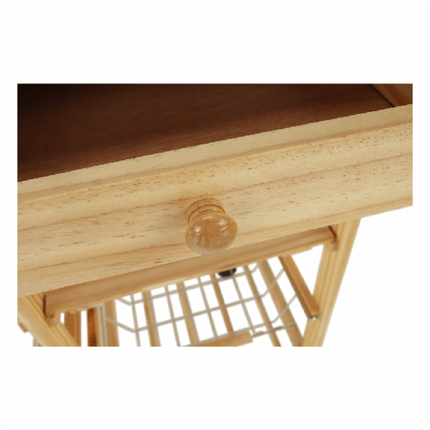 Servírovací stolík Lumba (prírodná) *výpredaj