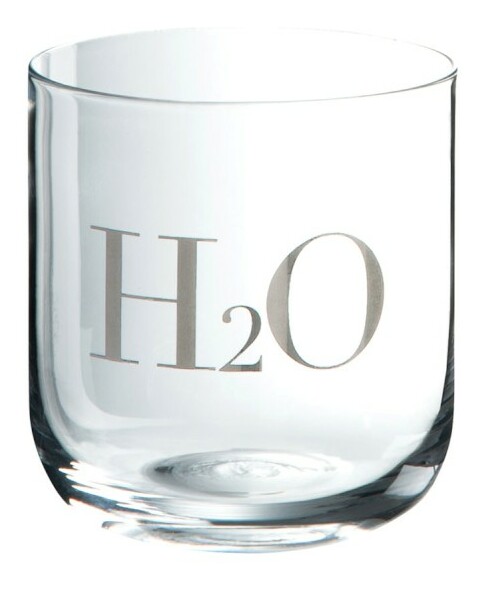 Pohár Jolipa H2O (9x9x10cm) (Priehľadná)