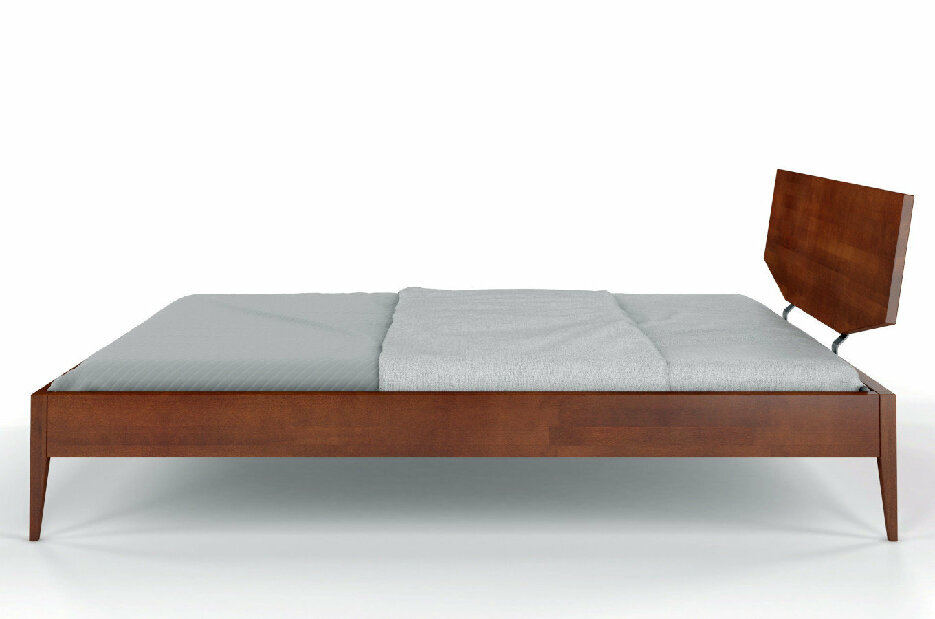 Manželská posteľ 180 cm Scandinavian (bez roštu a matraca) (orech)