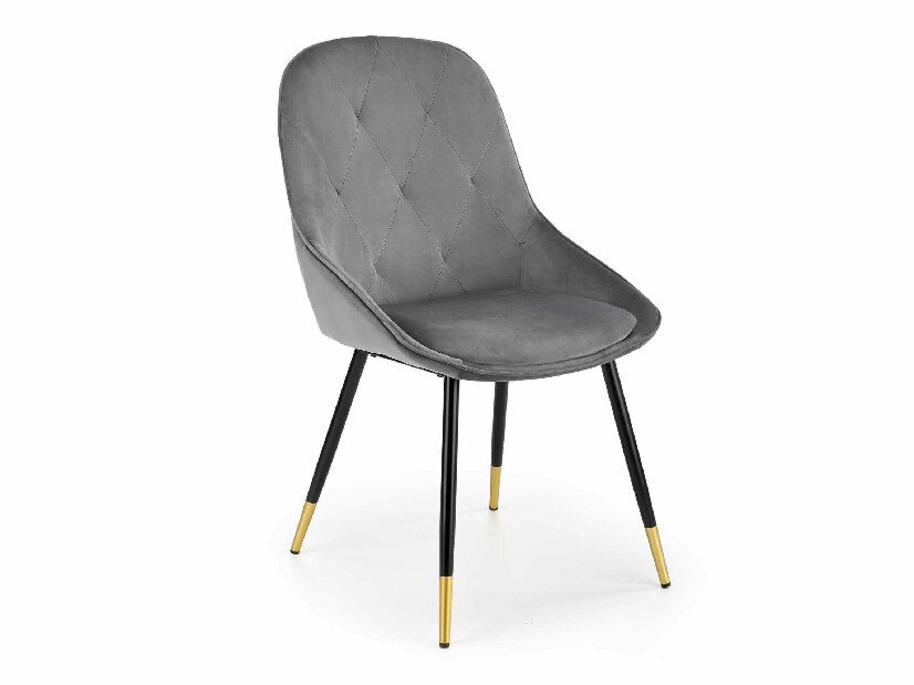 Jedálenská stolička Kevas (sivá)
