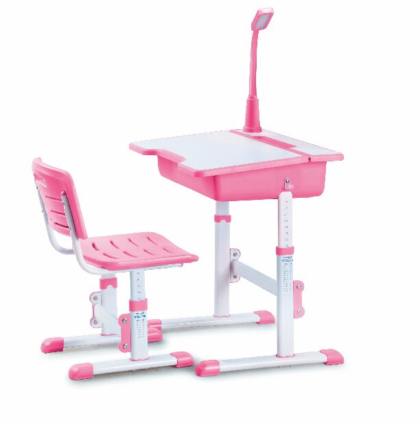 Detský písací stolík Astro 3 (ružová)