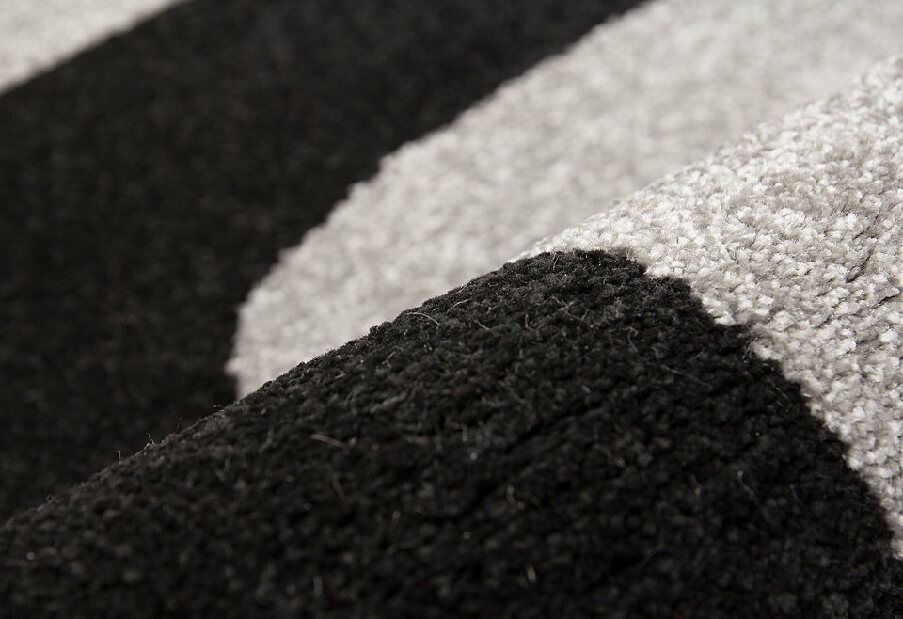 Kusový koberec Lambada Handcarving 463 Silver-Black 80x150 cm *bazár