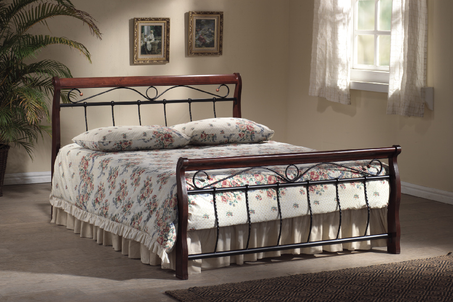 Manželská posteľ 180 cm Oberon (s roštom) *výpredaj