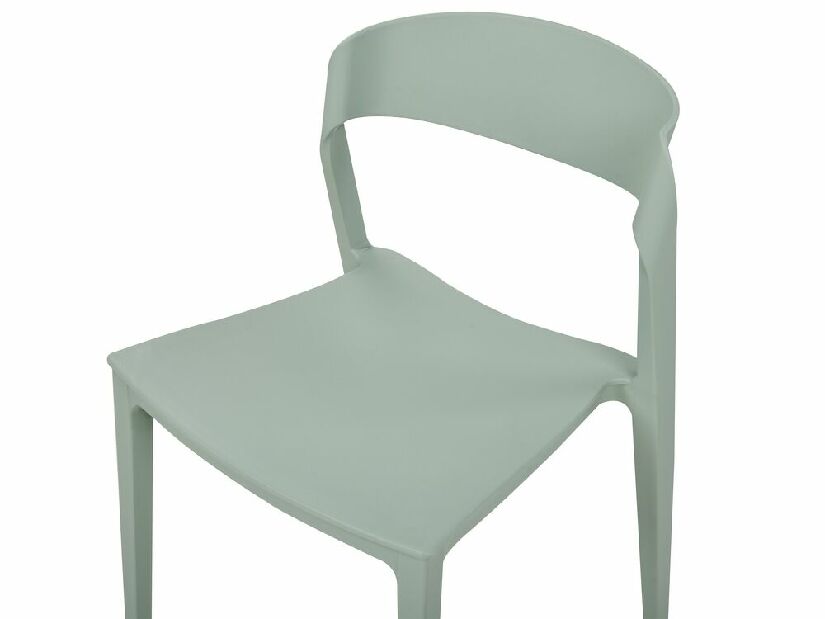 Set 2 ks jedálenských stoličiek Seasar (zelená) 