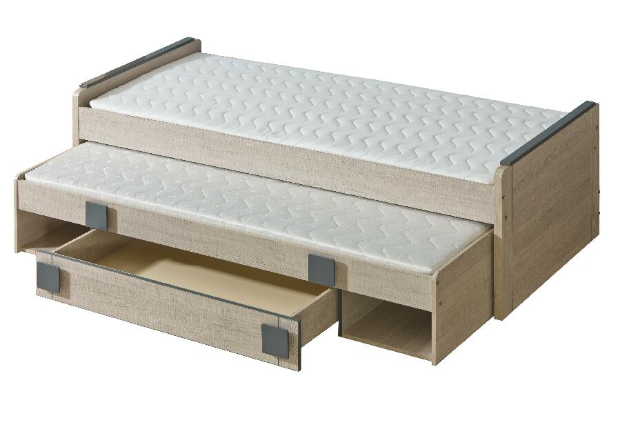 Rozkladacia posteľ 80 cm Gemo G16 (s roštami) *výpredaj