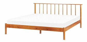 Manželská posteľ 180 cm Barza (svetlé drevo)