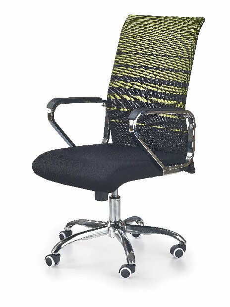 Kancelárska stolička Volt (čierna + zelená)
