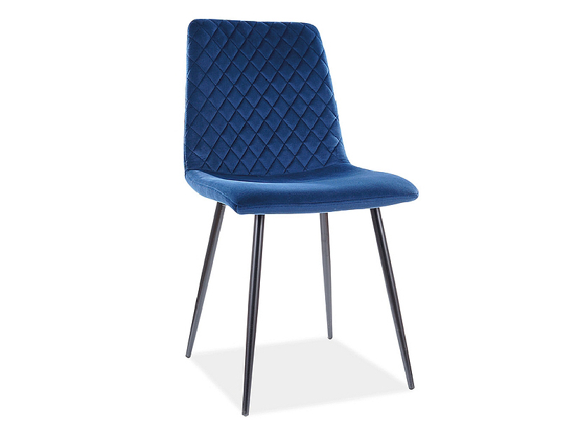 Jedálenská stolička Isaac (námornícka modrá + čierna)