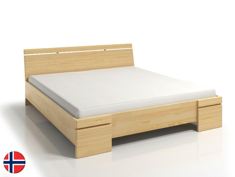 Jednolôžková posteľ 90 cm Naturlig Bavergen Maxi (borovica) (s roštom)