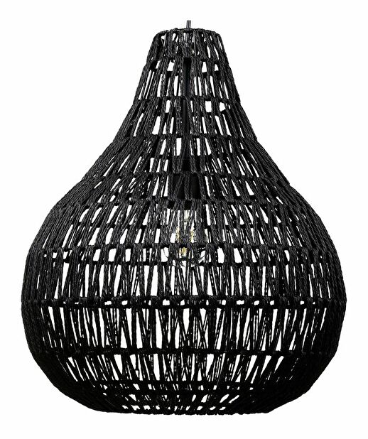 Závesná lampa Manisa (čierna)