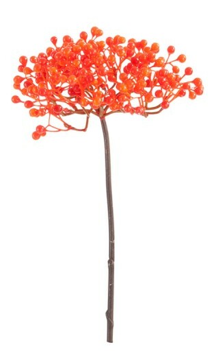 Kvetina Jolipa (1x1x47cm) (Oranžová)