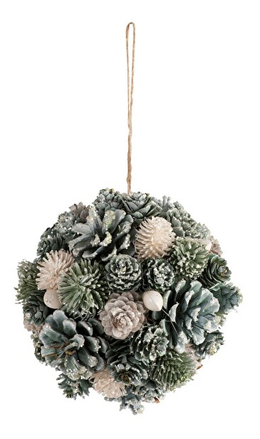 Dekoratívny predmet Jolipa Vianočná dekorácia Mystical Mint (L) (Zelená + Biela)
