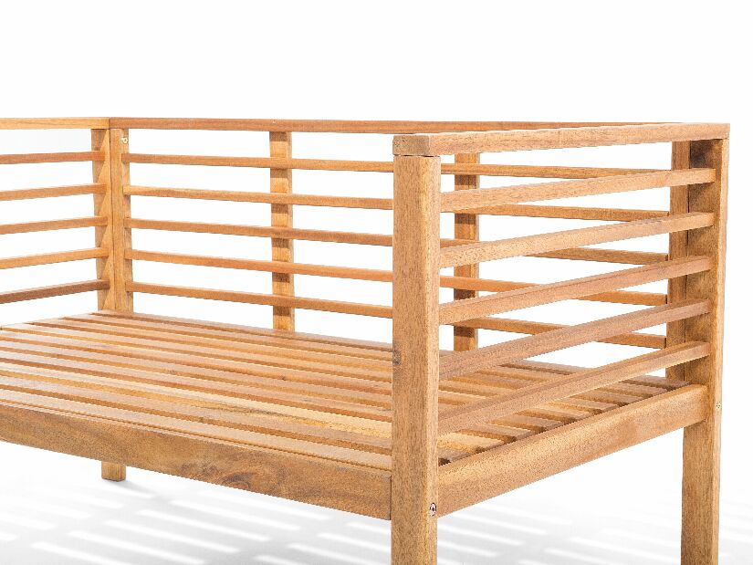 Záhradná sedacia súprava Palisades (svetlé drevo)