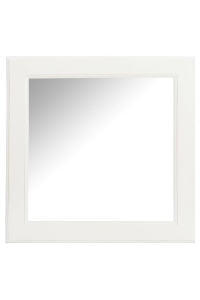 Zrkadlo Jolipa Na stenu (50x3x50cm) (Biela)
