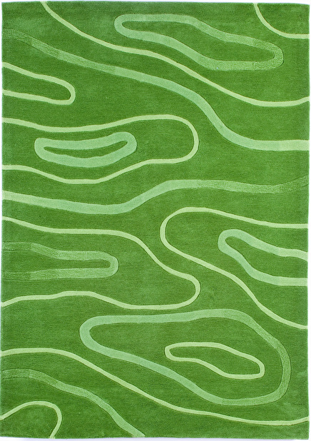 Ručne všívaný koberec Bakero Phoenix 14-1011-04 Green