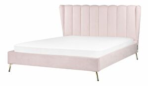 Manželská posteľ 160 cm Mirabell (ružová)