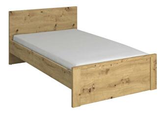Jednolôžková posteľ 120 JESS (dub artisan)