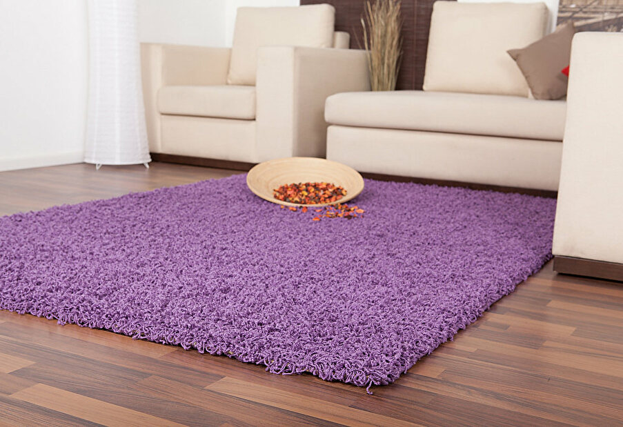 Kusový koberec Relax 150 Violet (Kruh 120 x 120 cm) *bazár