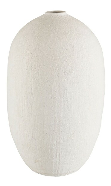 Dekoračná váza Jolipa (50x50x81cm) (Biela)