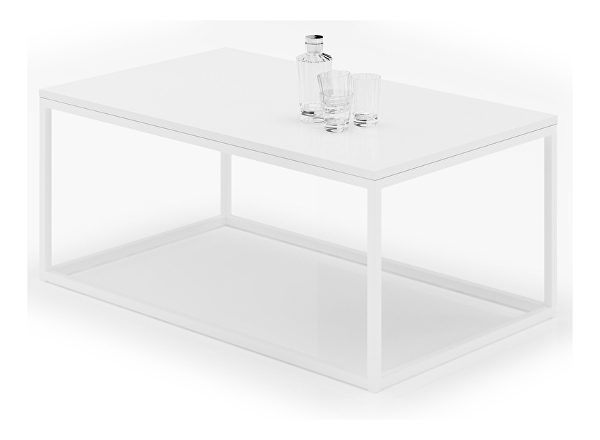 Konferenčný stolík Namira (biela + biela)