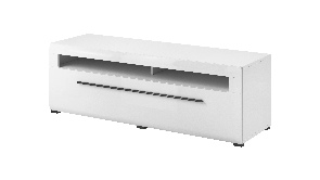 TV stolík Tashia Typ 41 (biela + vysoký lesk biely)