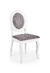 Jedálenská stolička Bentlix (sivá + biela)