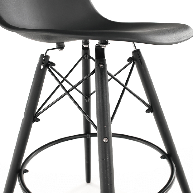 Barová stolička Caribik (čierna)