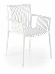 Jedálenská stolička Keto (biela)