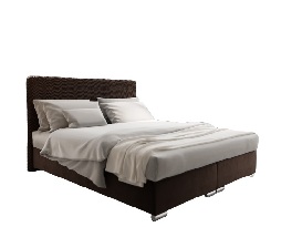 Manželská posteľ 160 cm Penarth (s roštom, matracom a úl. priestorom)