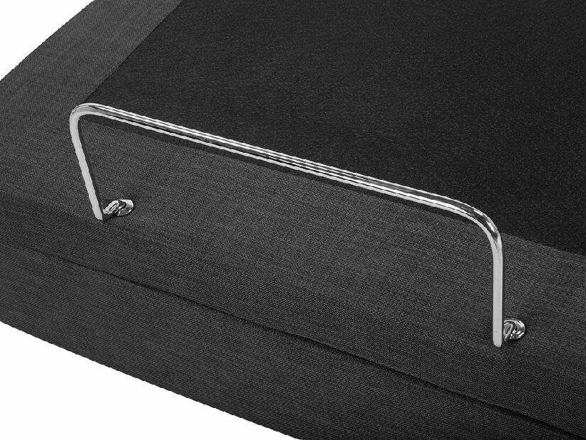 Manželská posteľ 180 cm DUCHE (sivá)