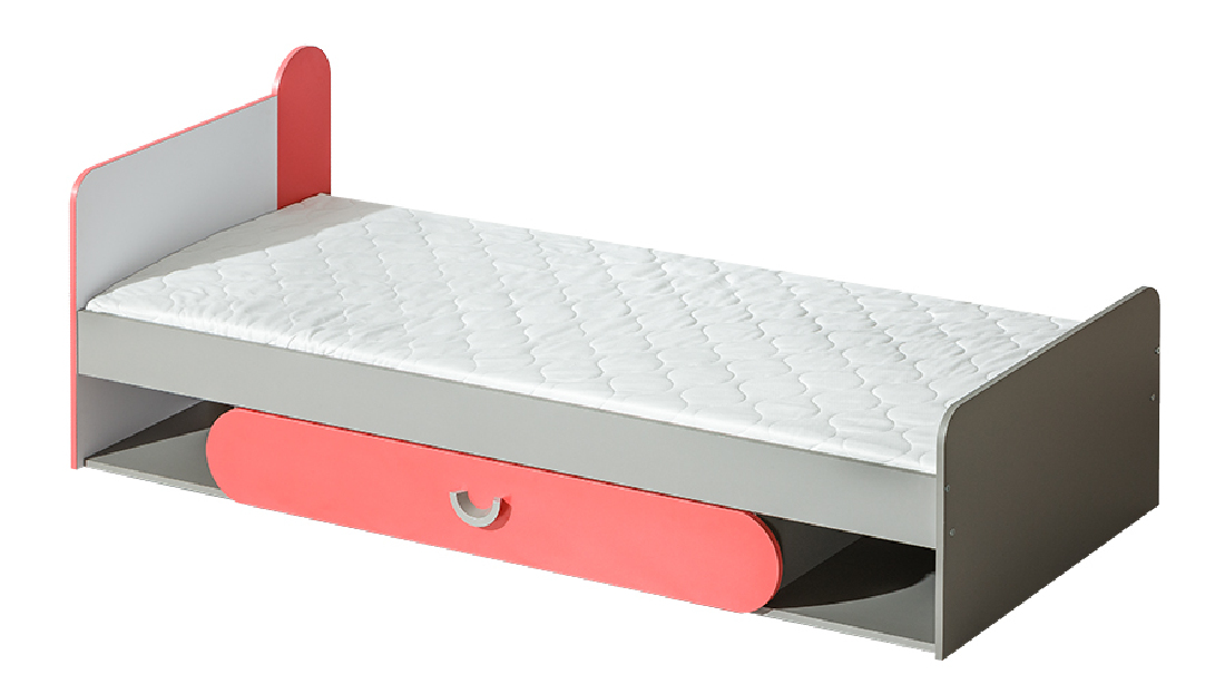 Jednolôžková posteľ 80 cm Flumo F13 (s roštom a úl. priestorom)