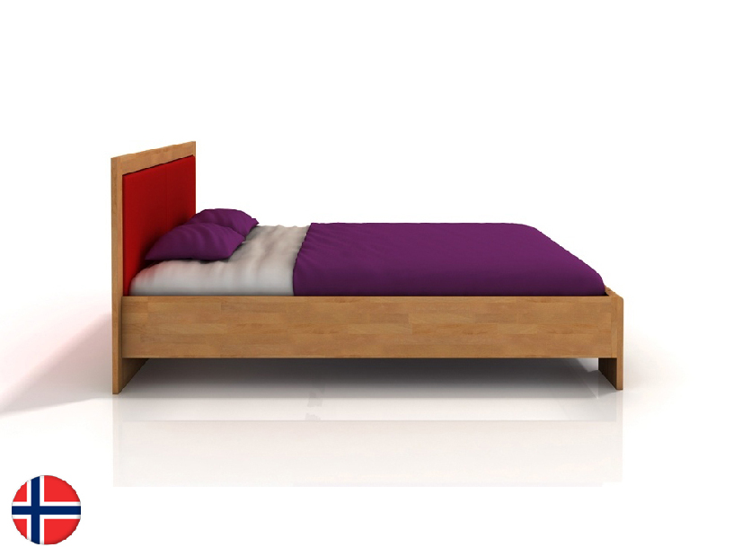 Manželská posteľ 160 cm Naturlig Manglerud High (buk)