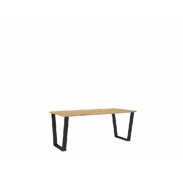 Jedálenský stôl Carol 185x67 (dub artisan) (pre 4 6 osob)