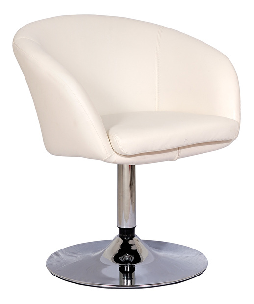 Barová stolička Hamal krémová