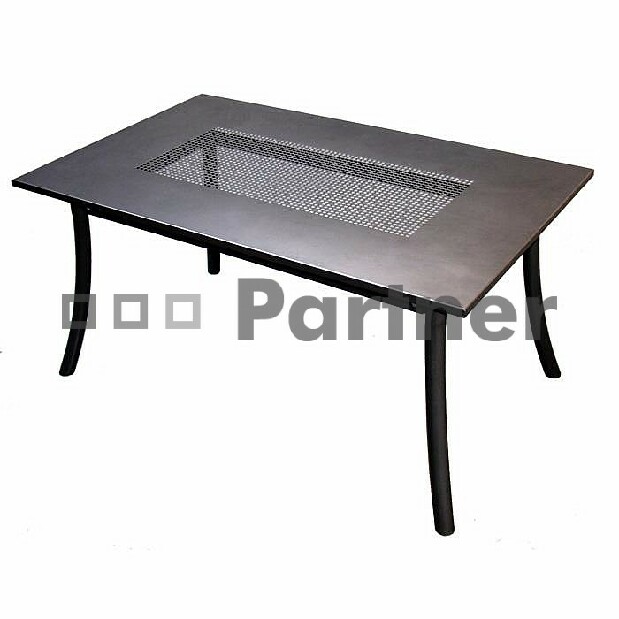 Záhradný stôl PL 145 x 90 cm (kov)