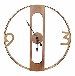Nástenné hodiny ø 50 cm Mulza (svetlé drevo)